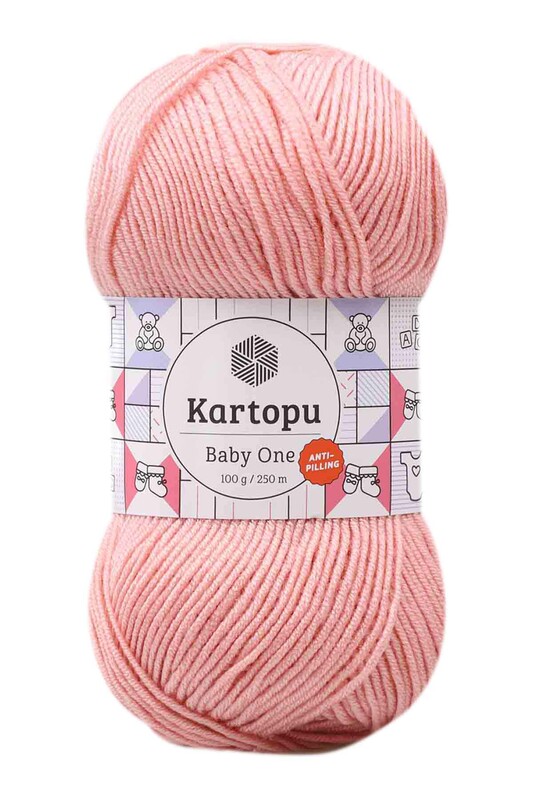 KARTOPU - Kartopu Baby One Yarn|Powder Pink K258