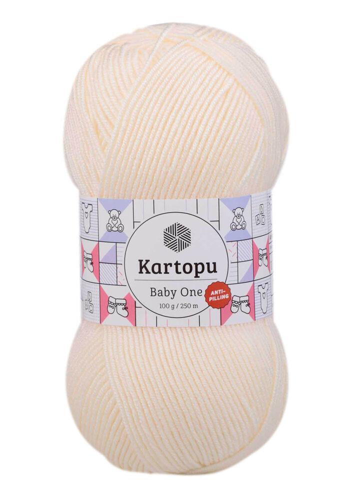 Kartopu Baby One Yarn|Cream K025
