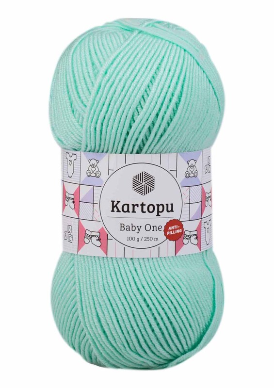 KARTOPU - Kartopu Baby One Yarn|Light Green K507