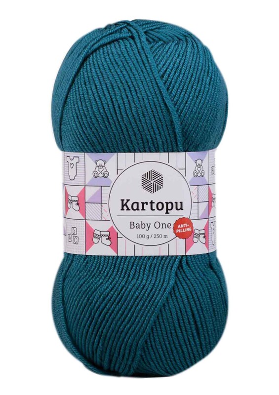 KARTOPU - Kartopu Baby One Yarn|Petrol Blue K1467
