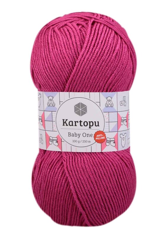 KARTOPU - Kartopu Baby One Yarn|Fuchsia K245