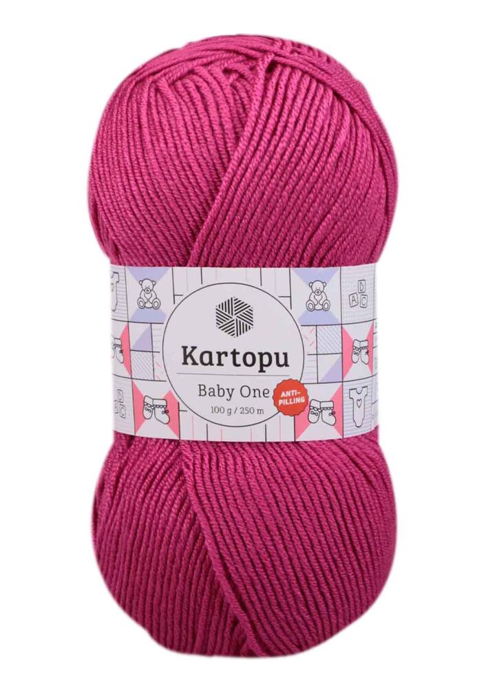 Kartopu Baby One Yarn|Fuchsia K245
