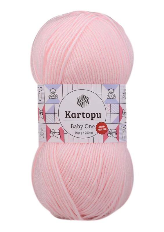 KARTOPU - Kartopu Baby One Yarn|Pink K255