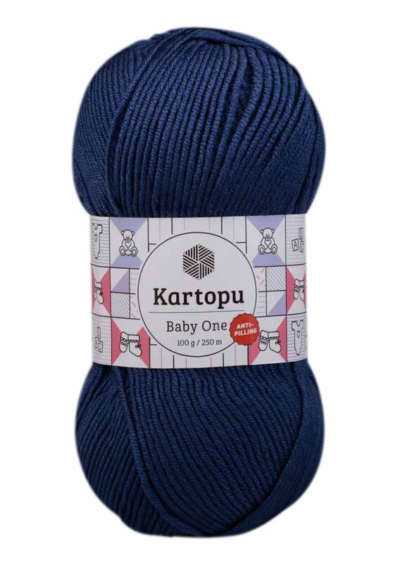 KARTOPU - Kartopu Baby One Yarn|Navy Blue K604