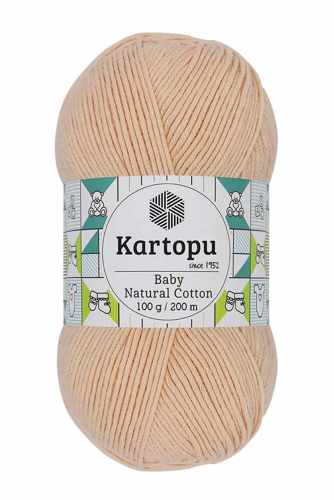 Kartopu Baby Natural Cotton Yarn | Tan K227