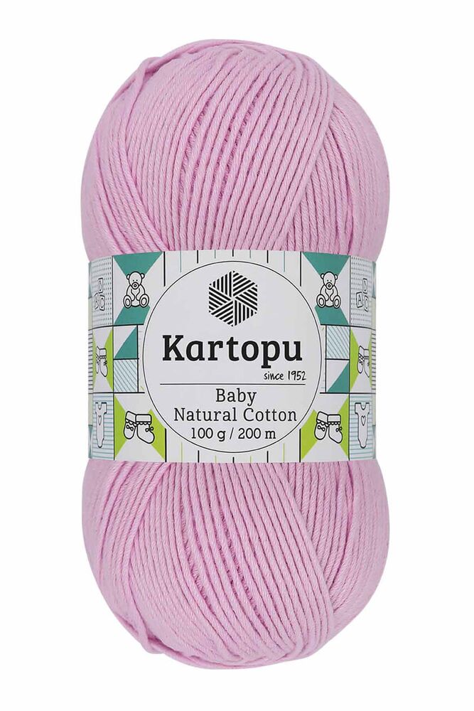 Kartopu Baby Natural Cotton Yarn|Pink K782