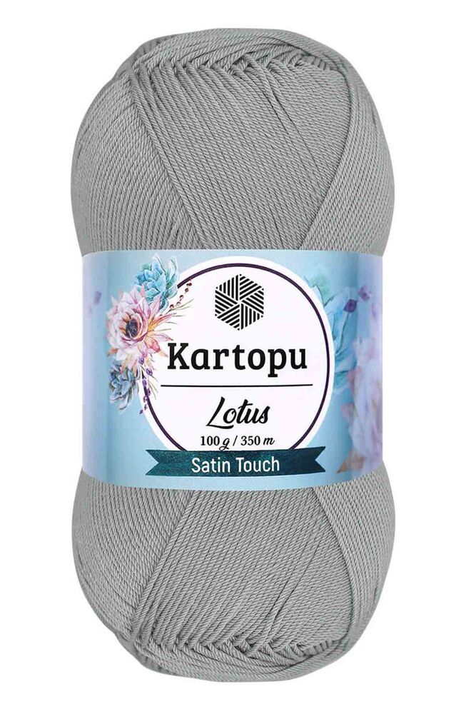 Kartopu Lotus Yarn|Light Gray K941