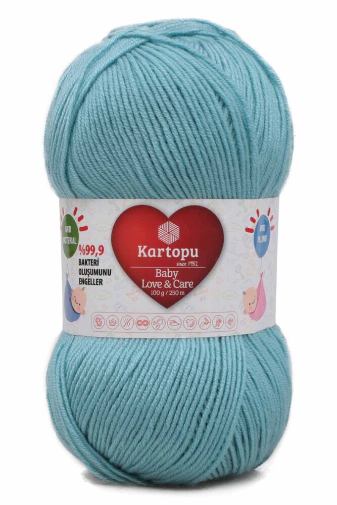 Kartopu Baby Love & Care El Örgü İpi | Alaska Azur K490