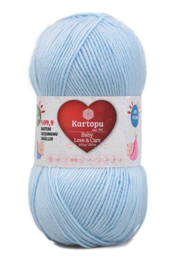 Kartopu Baby Love & Care Yarn|Blue K567