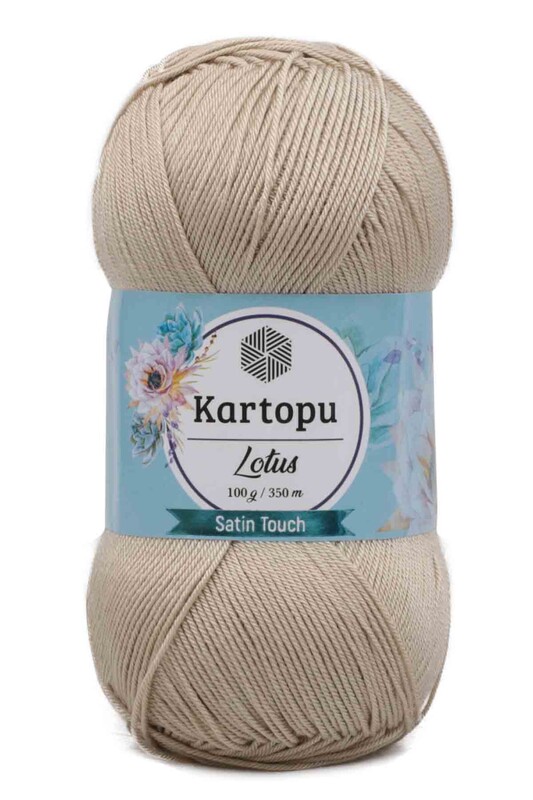 KARTOPU - Kartopu Lotus Yarn|Beige K874