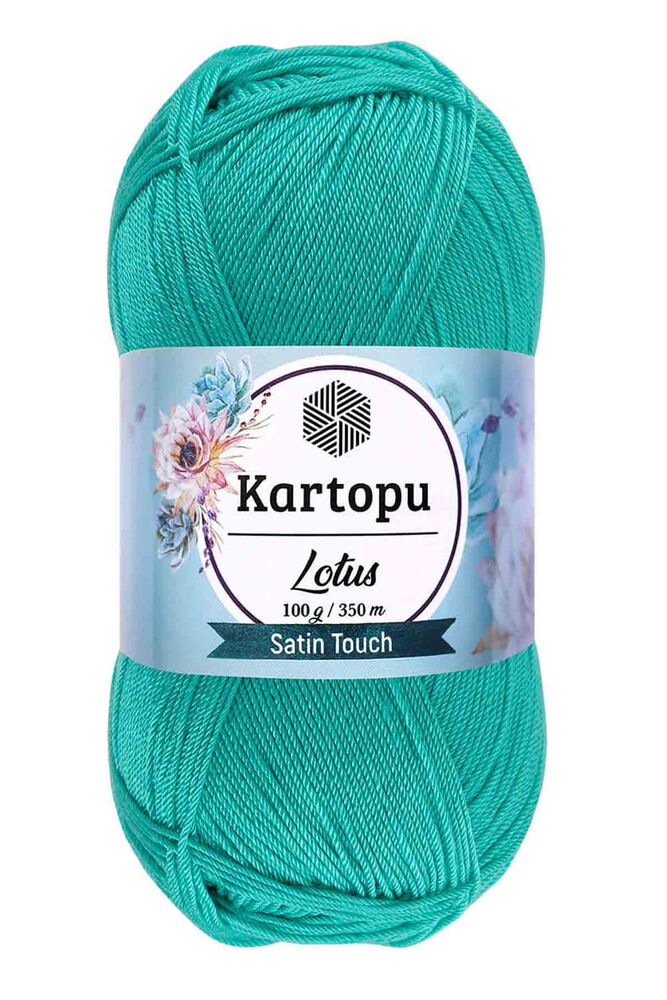 Kartopu Lotus Yarn|Green K440