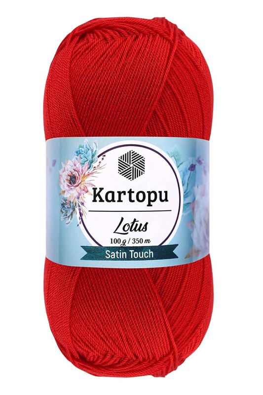 KARTOPU - Kartopu Lotus Yarn|Red K165