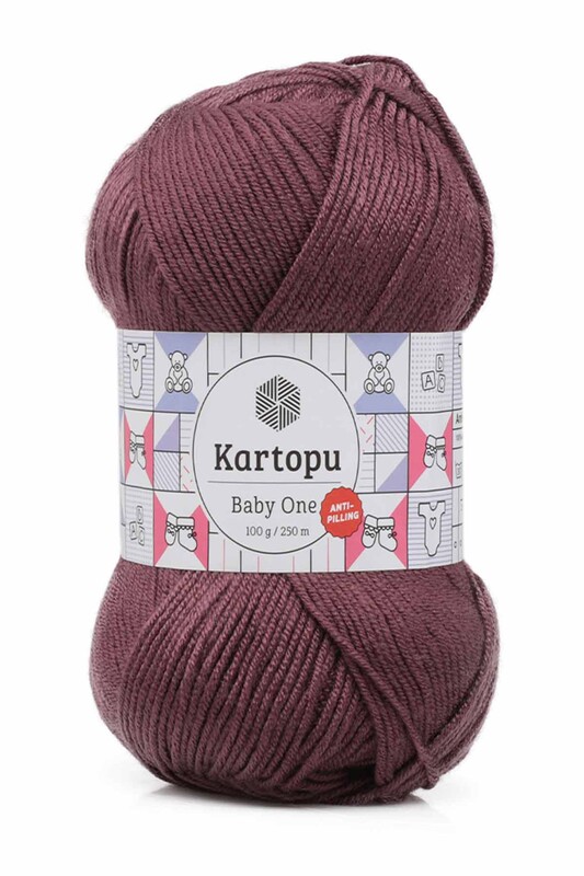 KARTOPU - Kartopu Baby One Yarn|Plum K1707