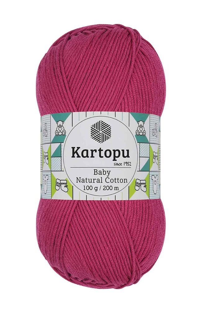 Kartopu Baby Natural Cotton Yarn | Fuschia K734