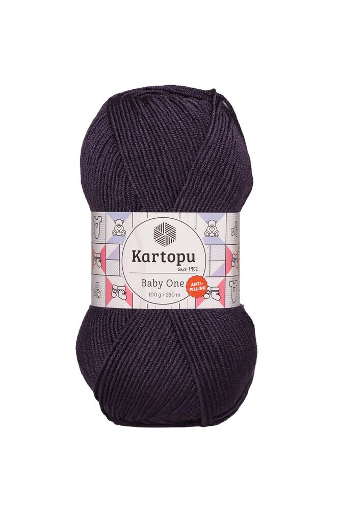 Kartopu Baby One El Örgü İpi | Koyu Lila K721