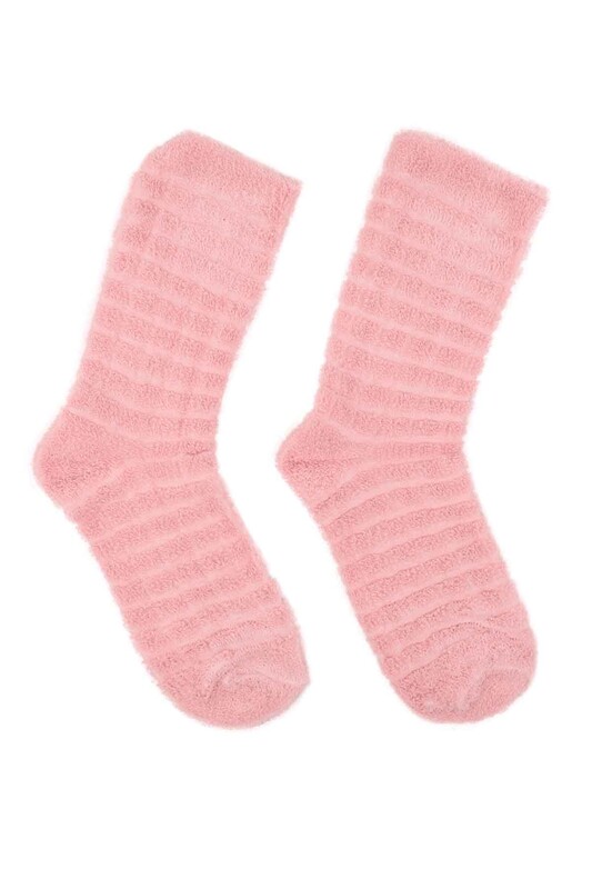ARC - Kız Çocuk Ters Havlu Soket Çorap 311 | Somon