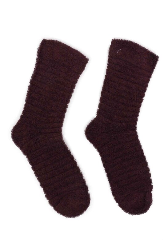 ARC - Kız Çocuk Ters Havlu Soket Çorap 312 | Mürdüm