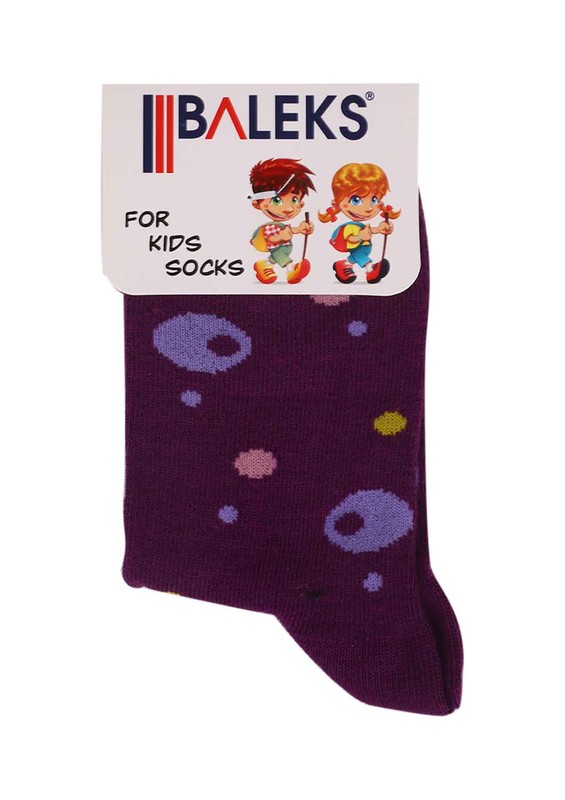 BALEKS - Baleks Soket Çorap 832 | Mor