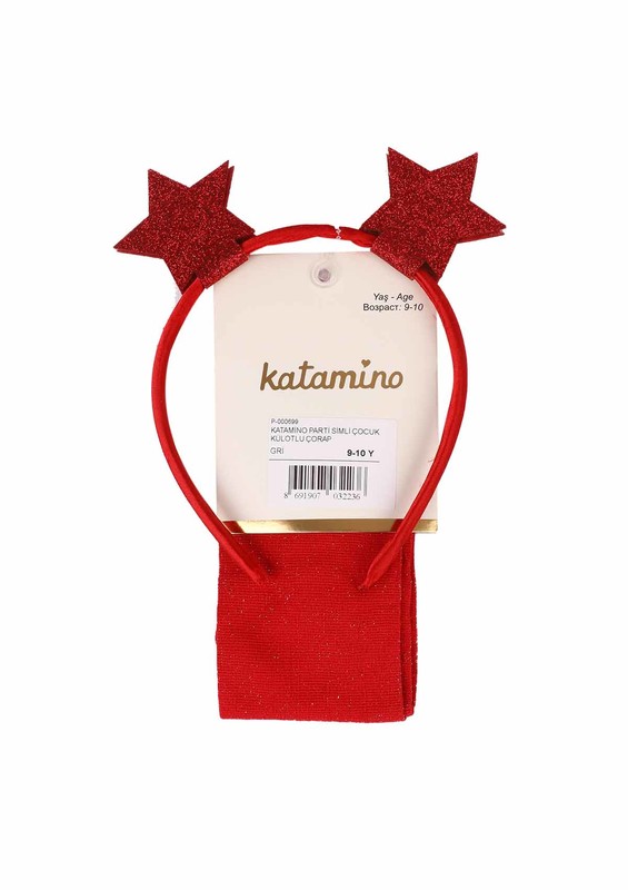 KATAMİNO - Katamino Külotlu Çorap 5405 | Kırmızı