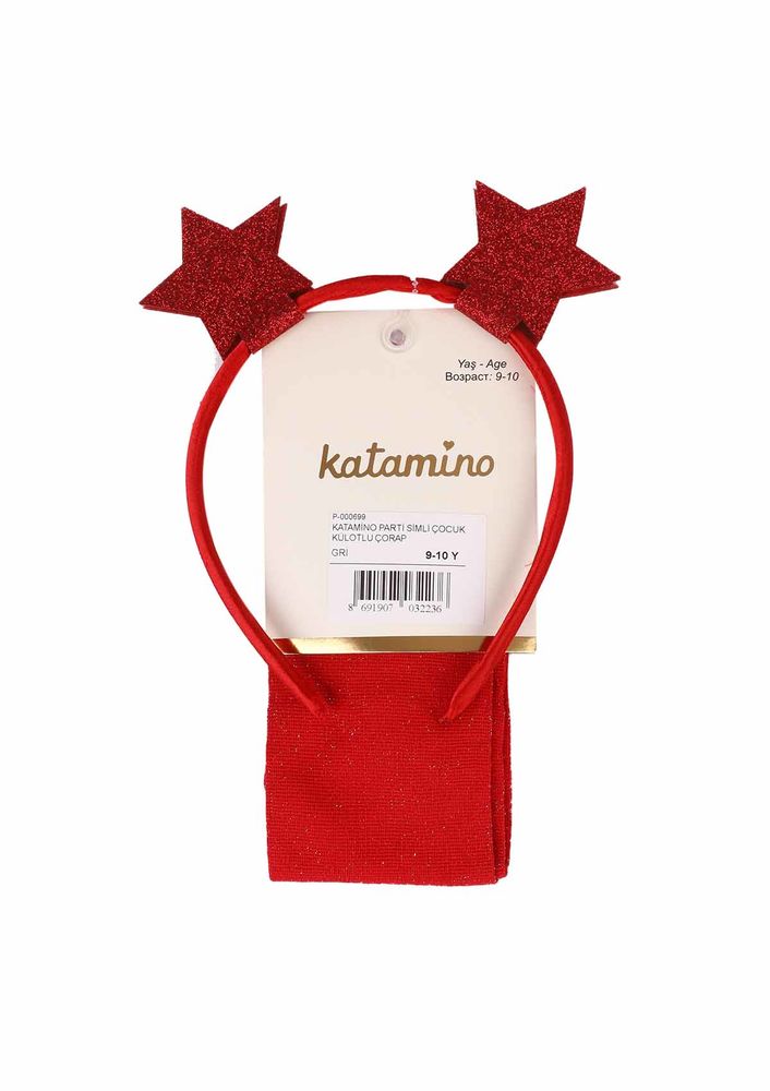 Katamino Külotlu Çorap 5405 | Kırmızı