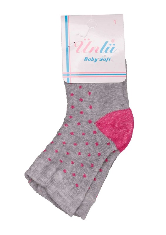 ÜNLÜ BABY - Ünlü Baby Çorap 105 | Gri