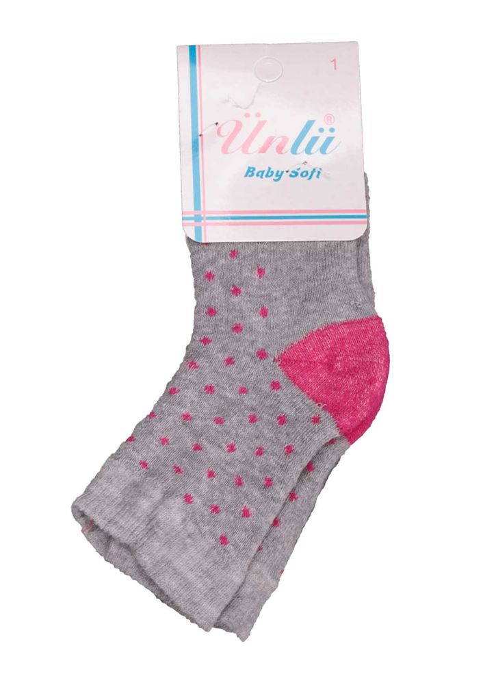Ünlü Baby Çorap 105 | Gri