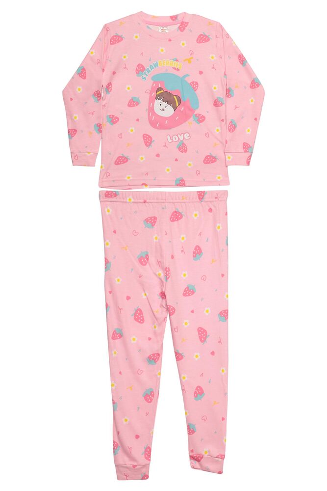 Kız Çocuk Pijama Takımı 4004 | Pembe