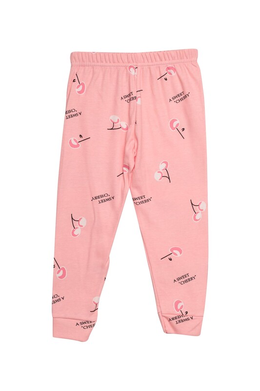 Kız Çocuk Pijama Takımı 4011 | Pembe - Thumbnail