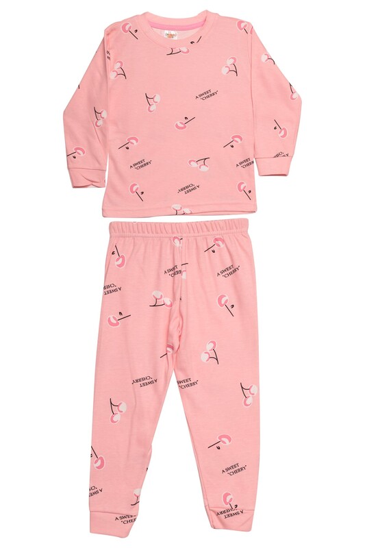 Elmas Kids - Kız Çocuk Pijama Takımı 4011 | Pembe