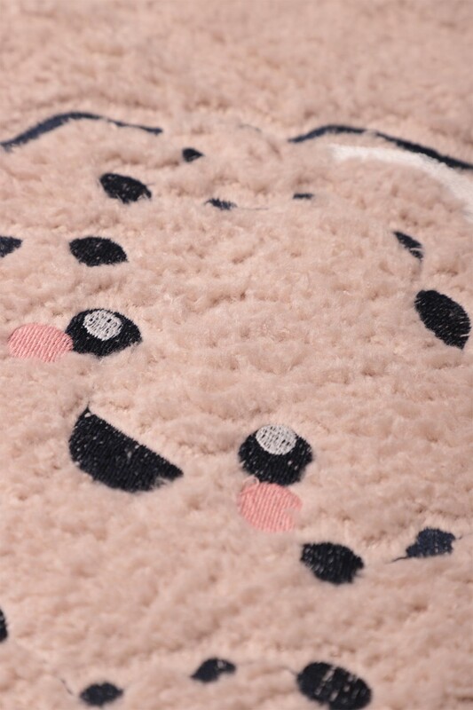 Kız Çocuk Polar Pijama Takımı 7833 | Taş - Thumbnail