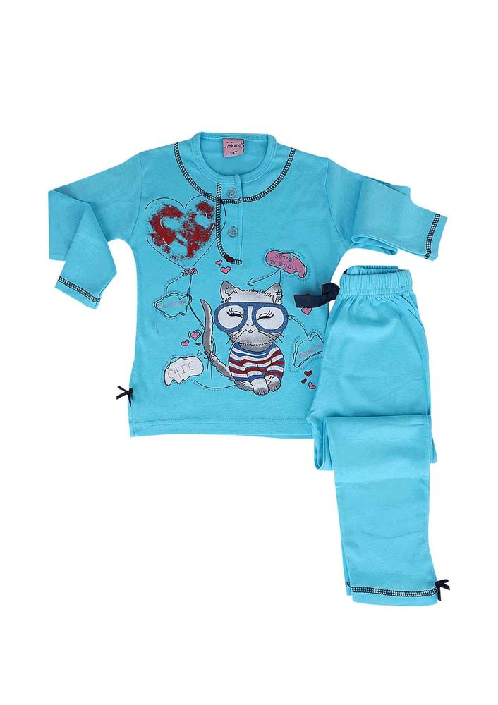 Simisso Pijama Takımı 7605 | Mavi