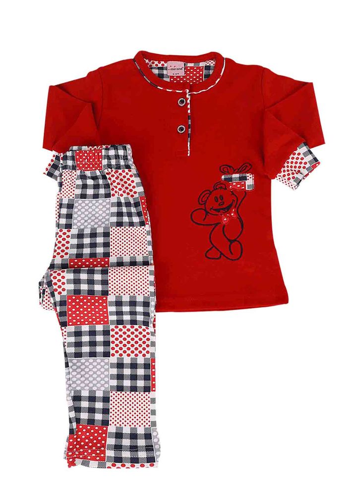 Simisso Pijama Takımı 888 | Kırmızı
