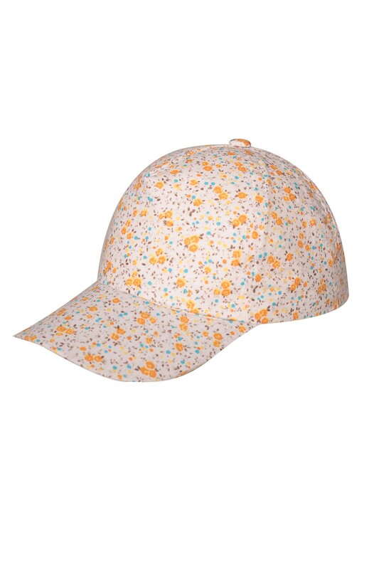 Fatih - Çiçekli Kız Çocuk Şapka 2807 | Renk2