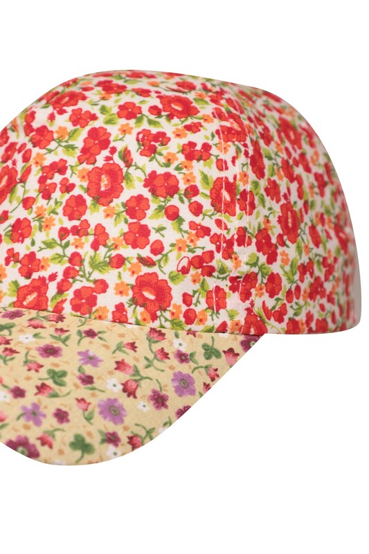 Çiçekli Kız Çocuk Şapka 2807 | Renk5 - Thumbnail