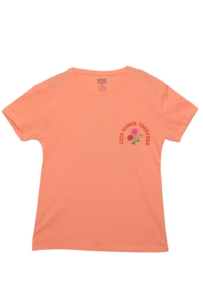 Baskılı Kız Çocuk Tshirt 3214 | Yavru Ağzı