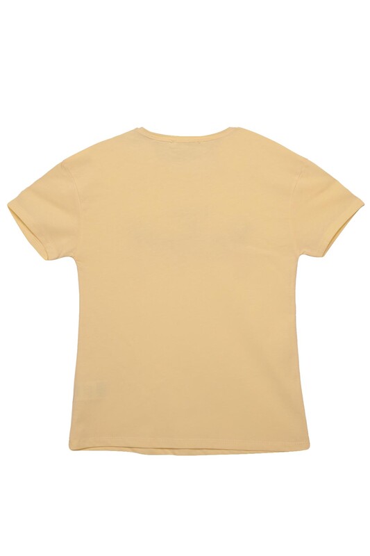 Baskılı Kız Çocuk Tshirt 1968 | Sarı - Thumbnail