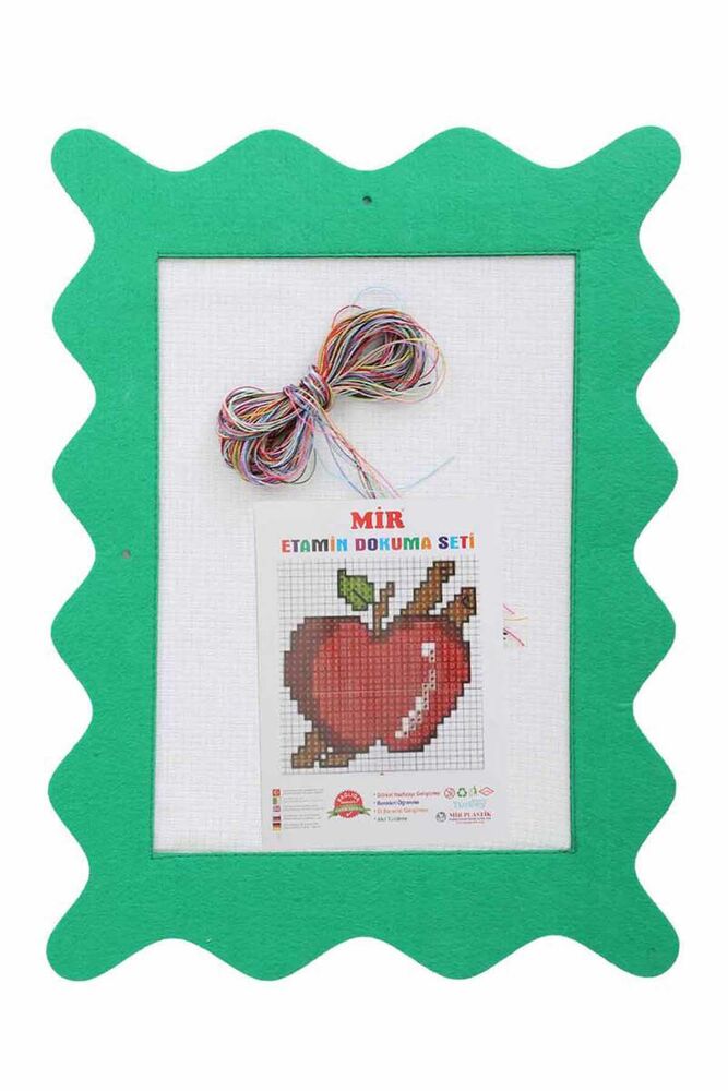 Embroidery Kit Apple| Green