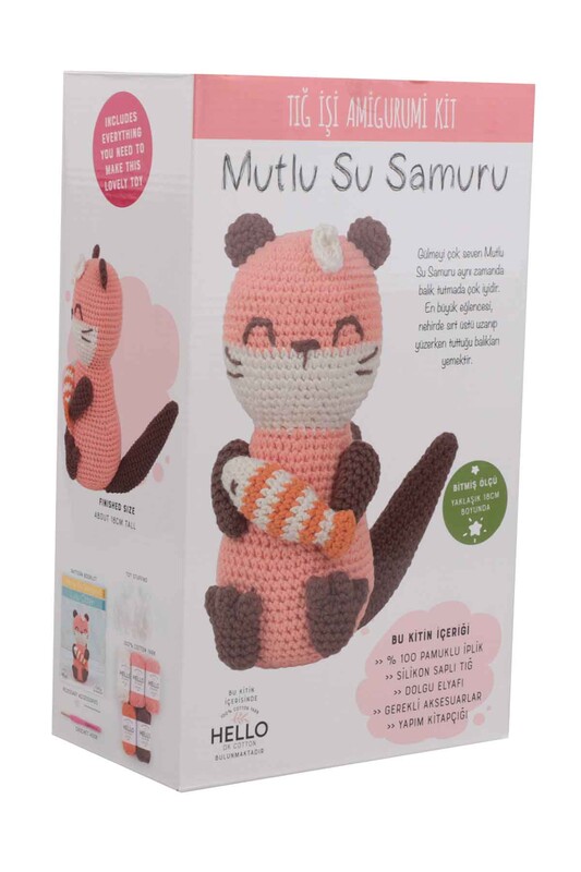 Amigurumi Knitting Kit -SCF08 Tuva - Thumbnail