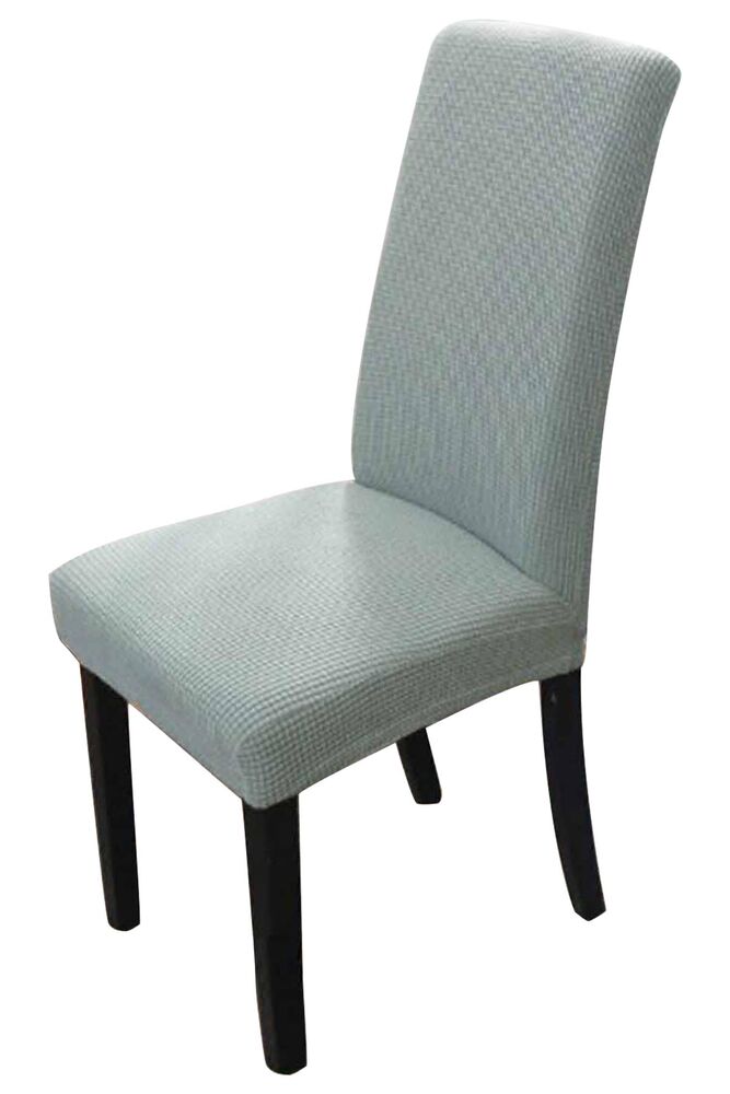 Kadife Likralı Sandalye Kılıfı 6'lı | Yeşil