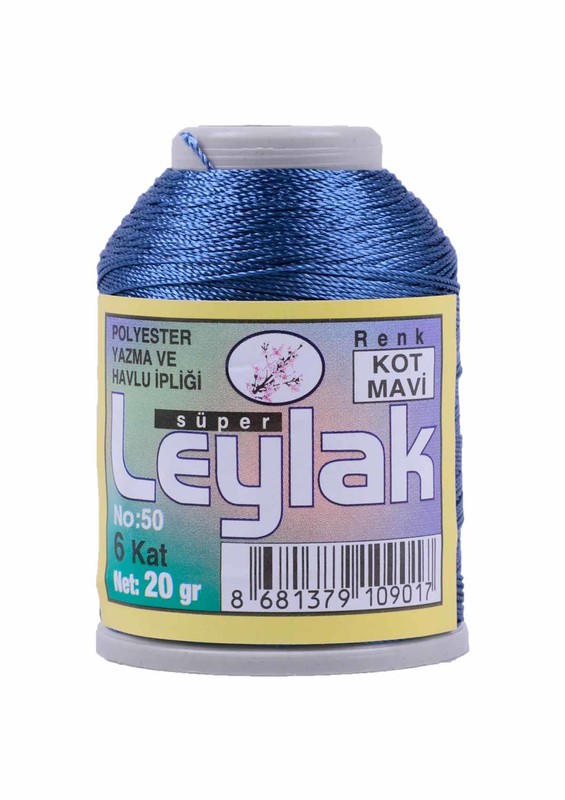 LEYLAK - Needlework and Lace Thread Leylak 20 gr/Denim blue