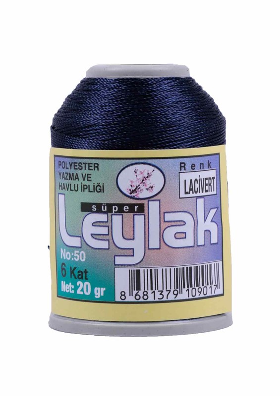 LEYLAK - Needlework and Lace Thread Leylak 20 gr/Navy blue