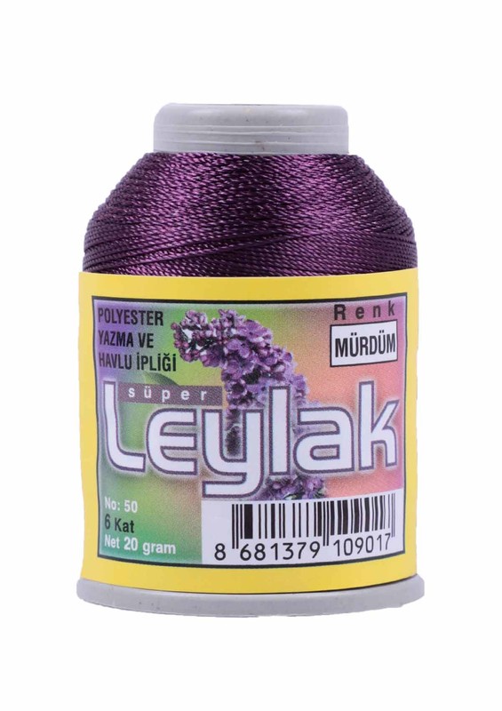 LEYLAK - Needlework and Lace Thread Leylak 20 gr/Plum