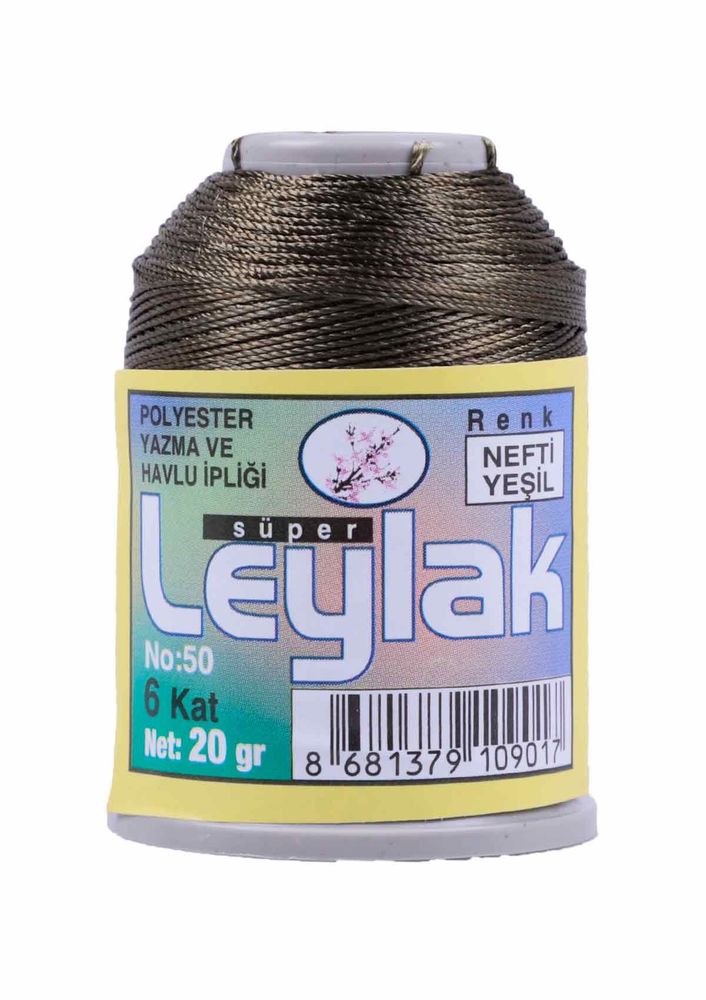 Needlework and Lace Thread Leylak 20 gr/Dark green-1