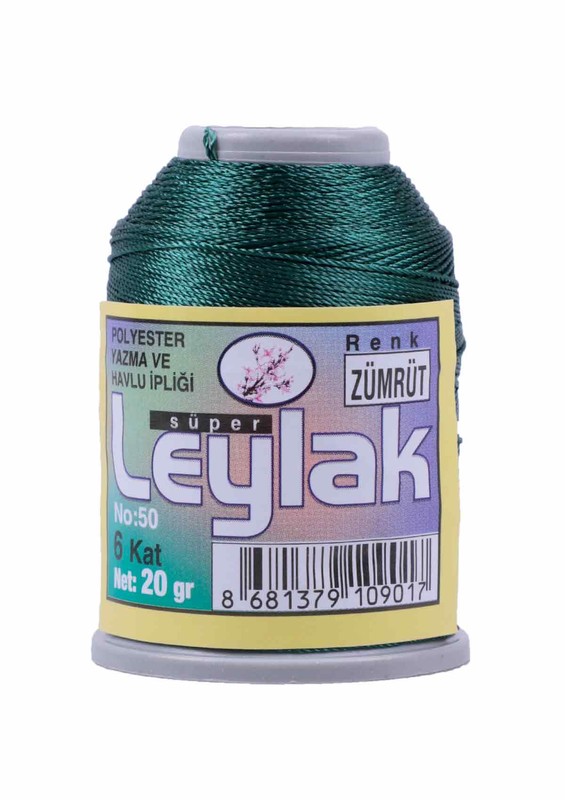 LEYLAK - Needlework and Lace Thread Leylak 20 gr/ Emerald