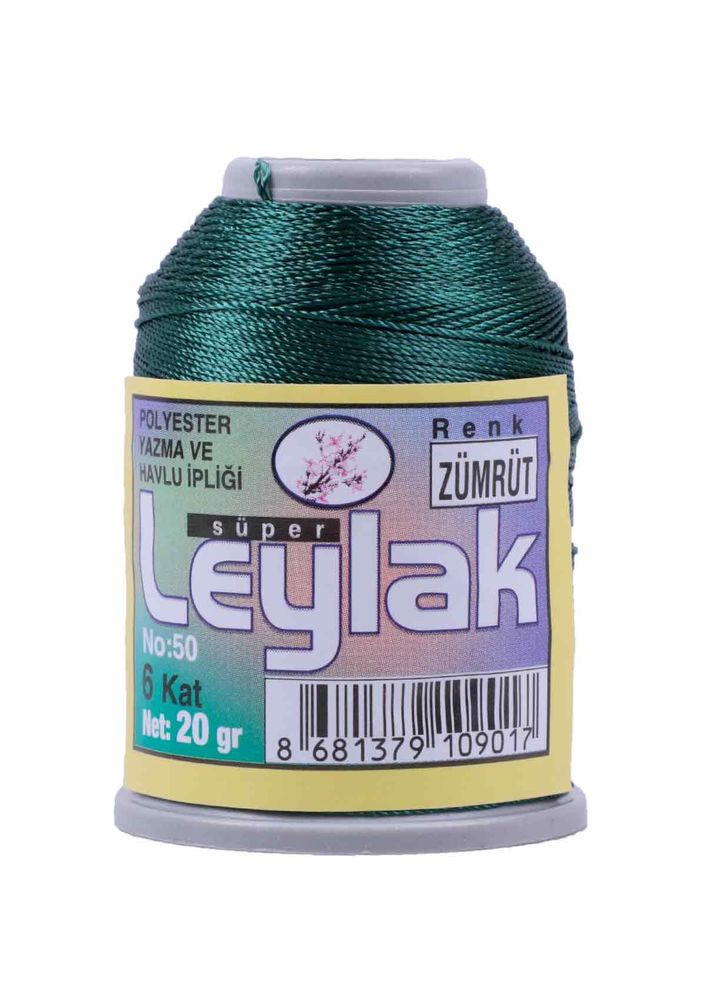 Needlework and Lace Thread Leylak 20 gr/ Emerald