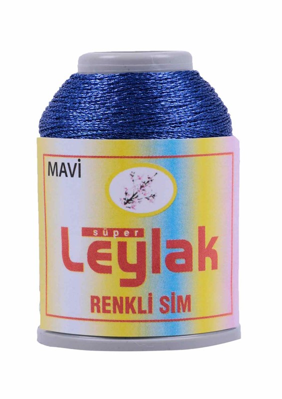 LEYLAK - Leylak Renkli Sim İpliği Mavi