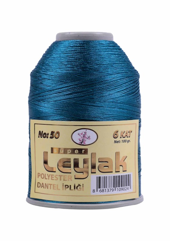 Needlework and Lace Thread Leylak 100gr/Petrol-1 - Thumbnail