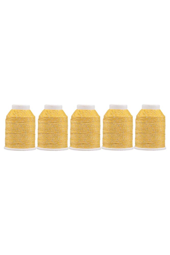 Leylak Polyester Oya ve Dantel İpi Simli 20 gr. 5'li | 2037