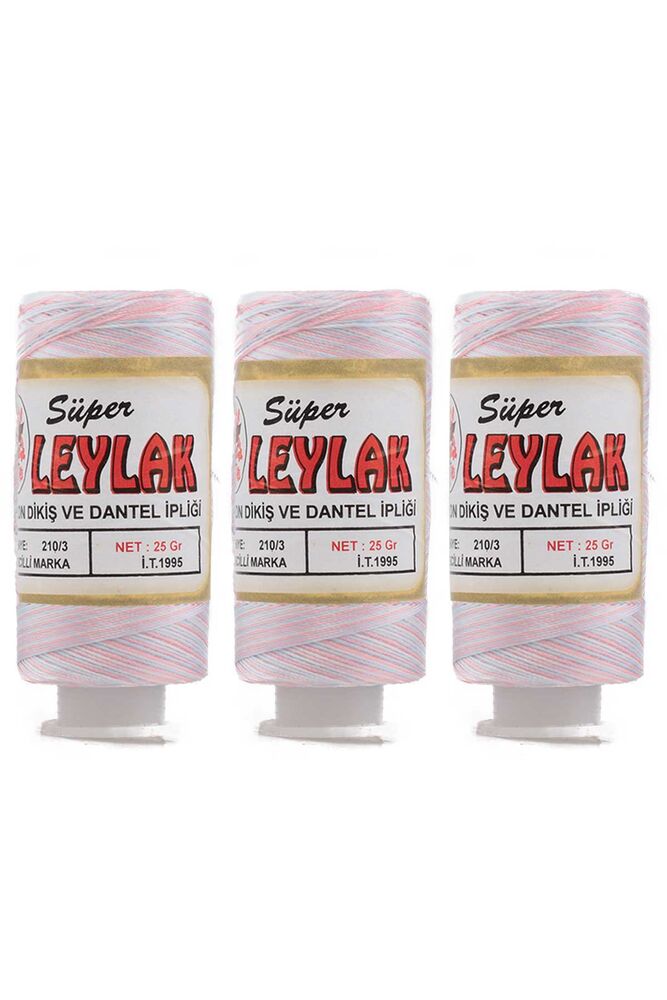 Leylak Naylon Dikiş ve Dantel İpliği 3 lü 3800