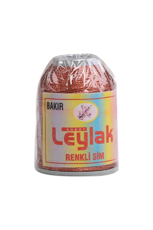 LEYLAK - Leylak Renkli Sim İpliği Bakır